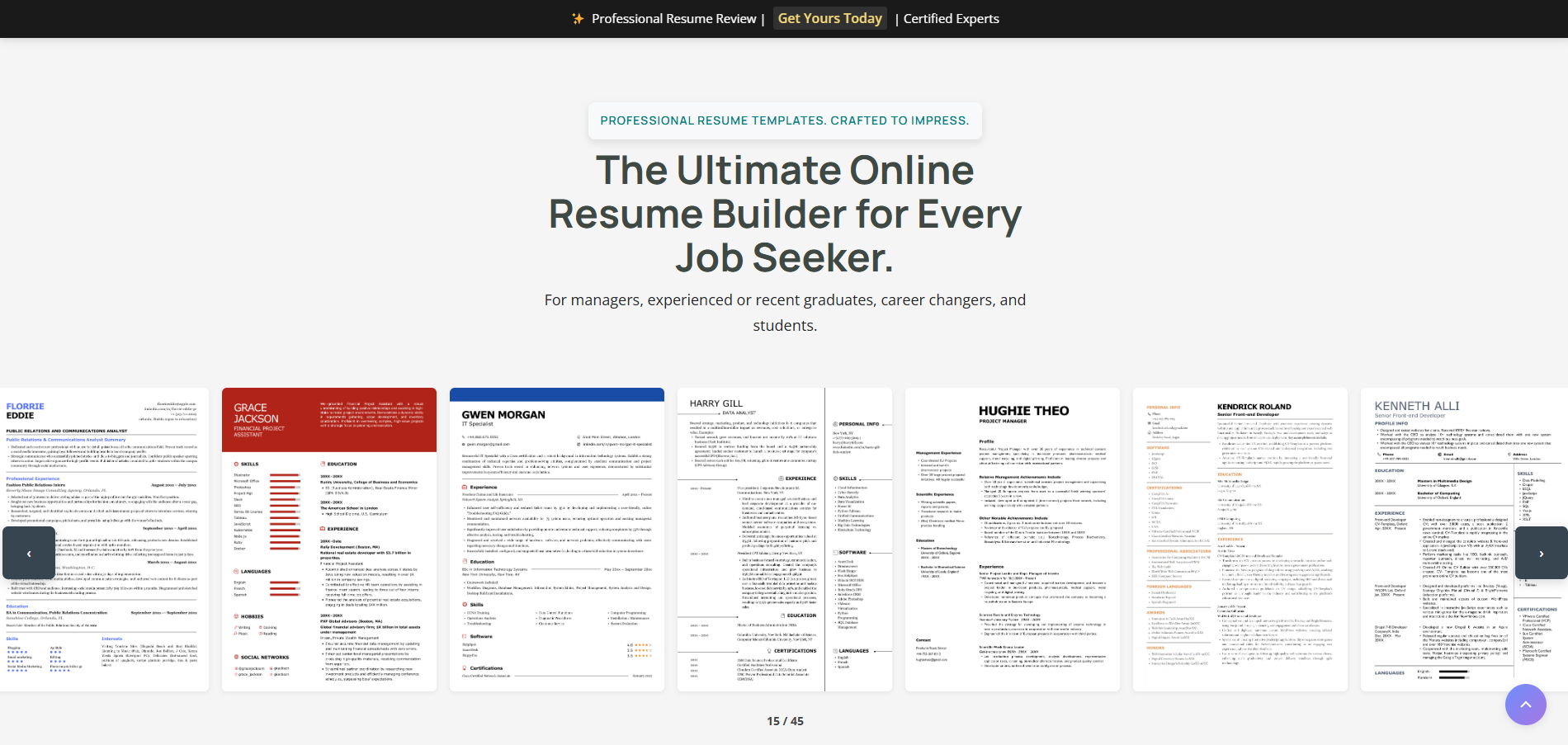 Free resume builder - Image 2